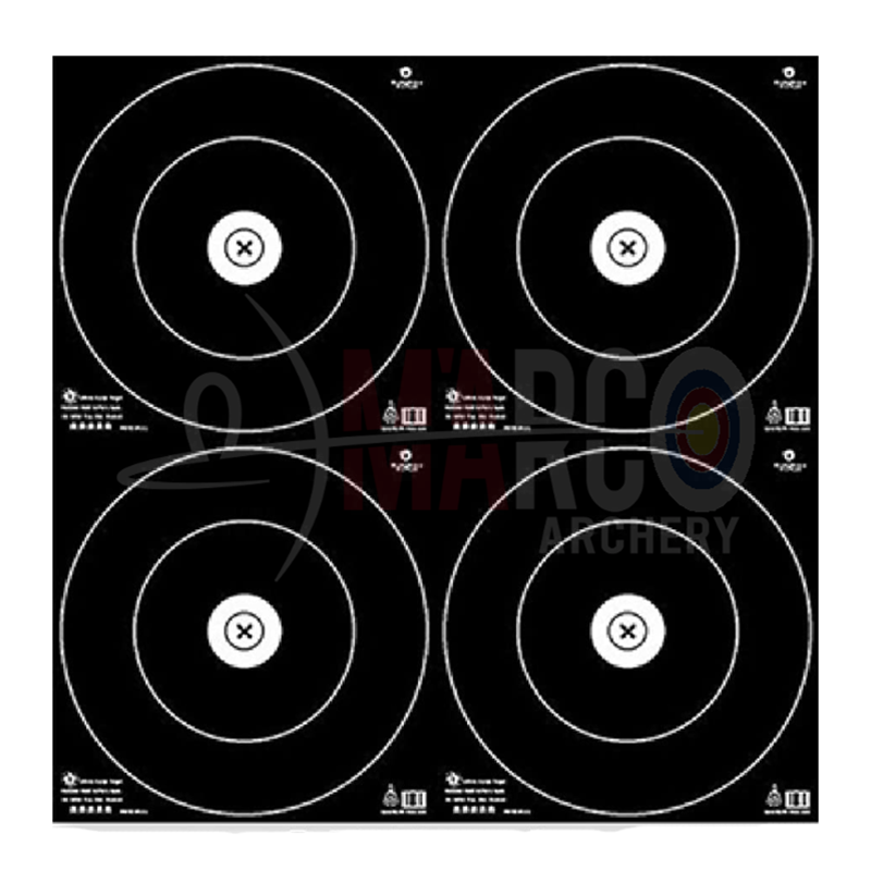 MAPLE LEAF BERSAGLIO IN CARTA HUNTER 20 CM 4 NFH-4-20