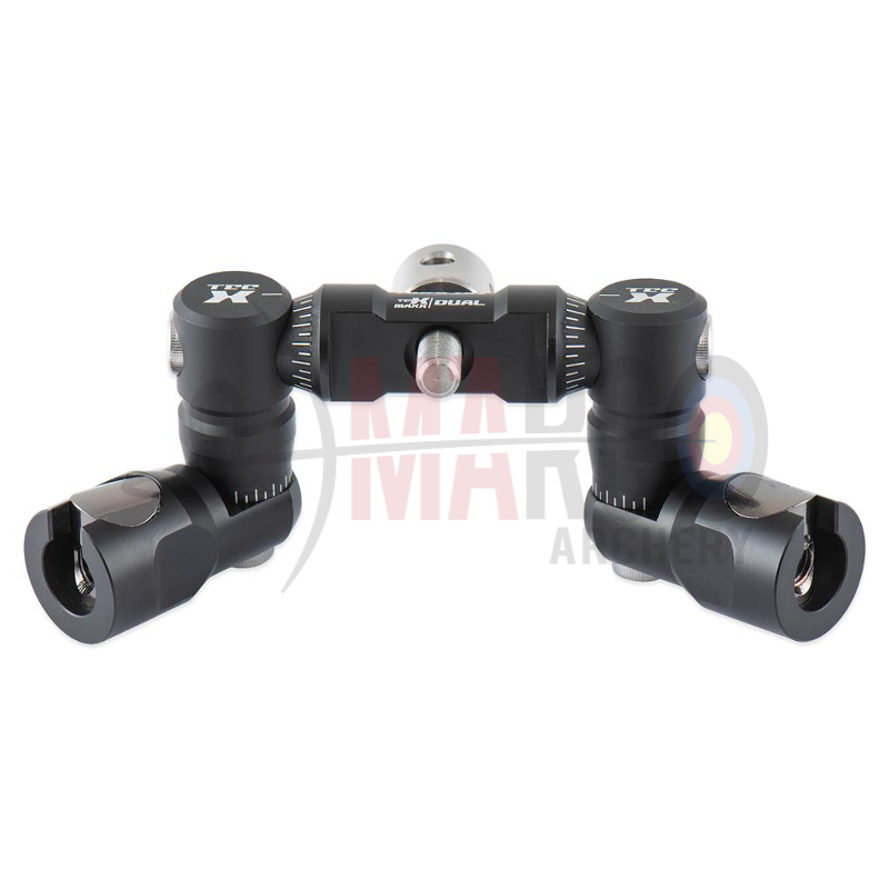 Supporto Frecce QAD MX2 Nero Rest Per Frecce QAD Ultrarest Integrate MX2 Destro (RH) - Drop Away - Per Arco Composto Mathews, Hoyt, Elite, PSE Mood Nayt