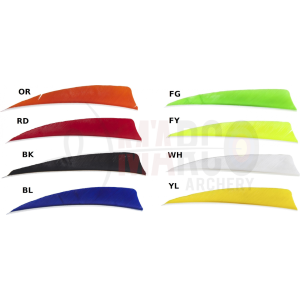 CROSS-X ALETTA NATURALE 4" SCUDO - CONF. 50PZ