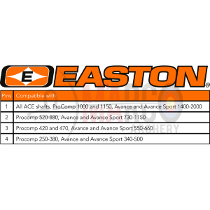 EASTON PIN 4MM
