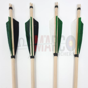 40 Cocche Per Frecce Da Tiro Con Arco PATIKIL - 6.2mm, Trasparenti Rosse, Senza Colla