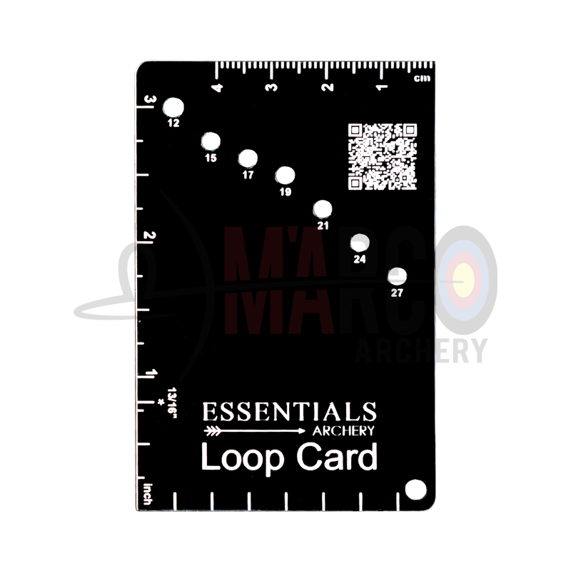 ESSENTIAL ARCHERY LOOP CARD
