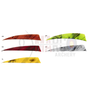 CROSS-X ALETTA NATURALE 4" SCUDO CAMO - CONF. 50PZ