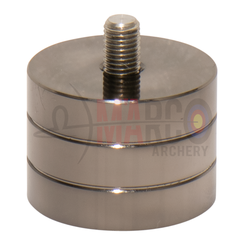 AVALON PESO ARCO NUDO NERO NICHELATO 270G