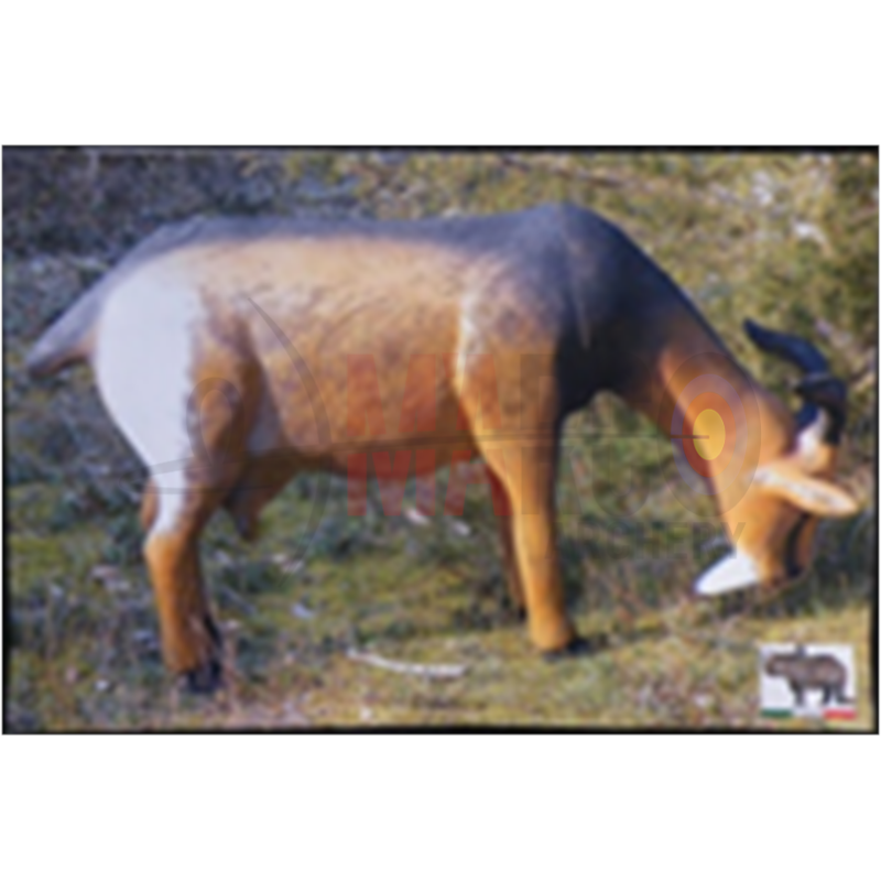 ANIMAL VISUALE 2D IN NEOPRENE CAPRA CHE BRUCA PICCOLO