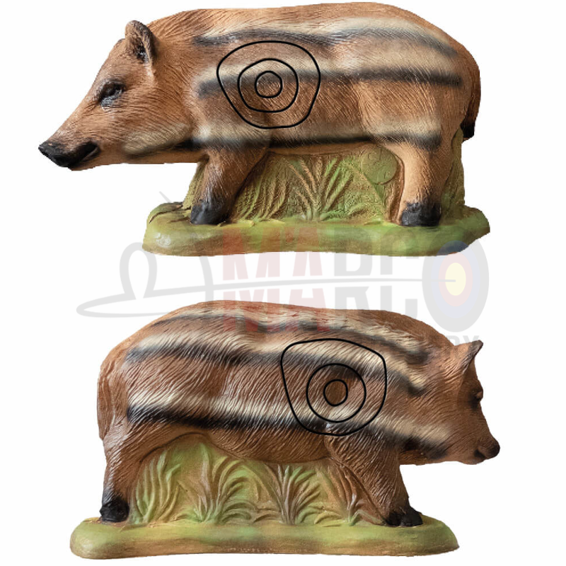 C.POINT SAGOMA 3D CINGHIALETTO IN PIEDI