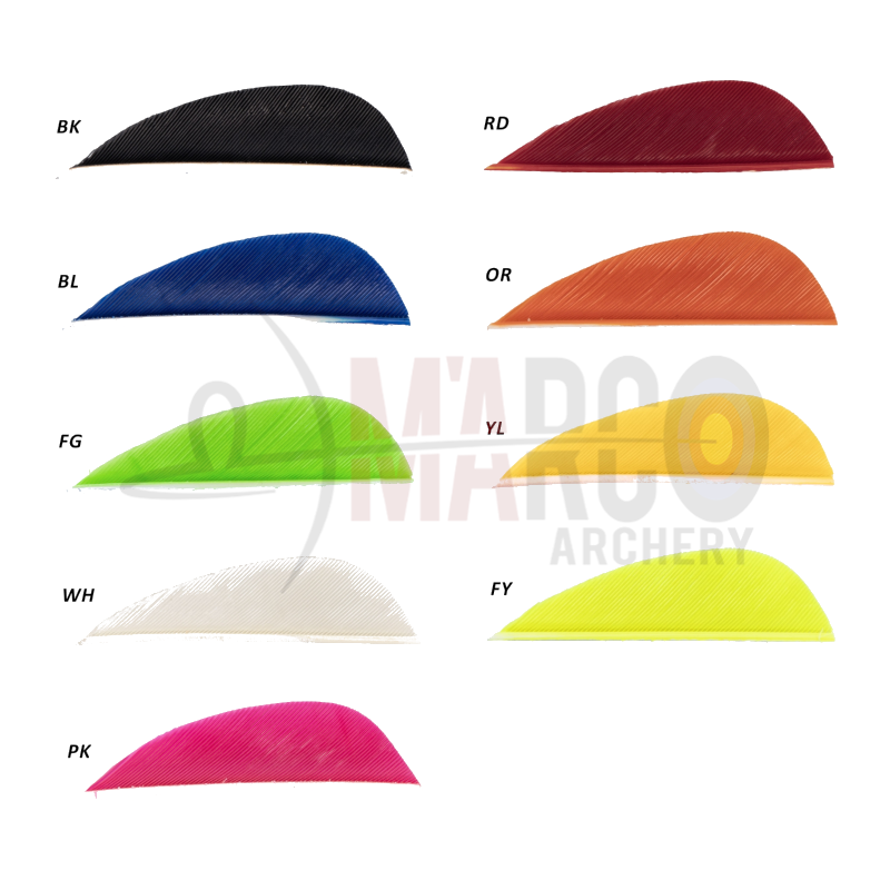 CROSS-X ALETTA NATURALE 2" PARABOLA - CONF. 50PZ
