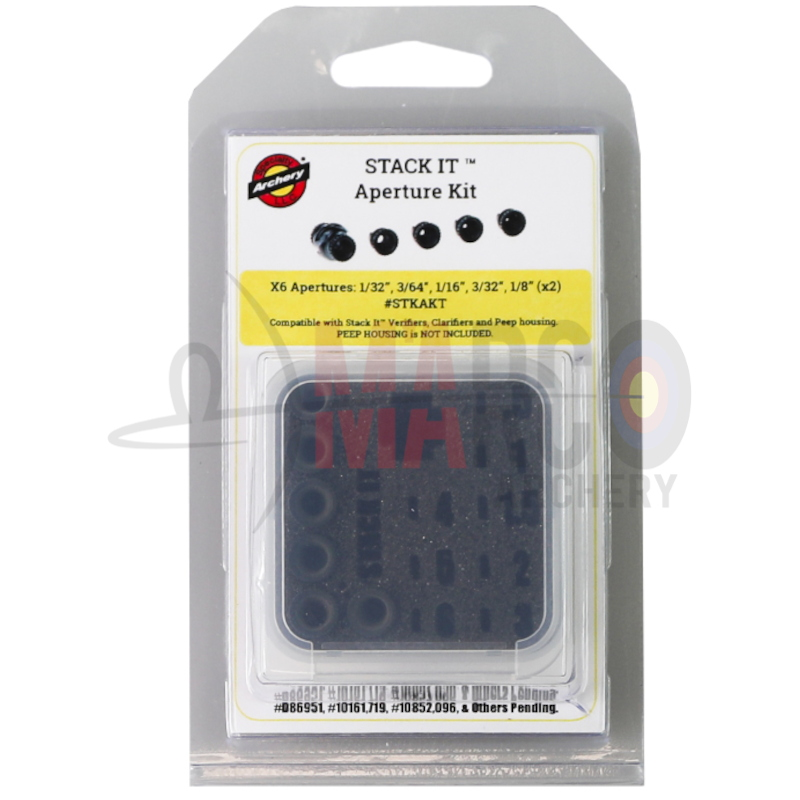 SPECIALTY ARCHERY PEEP STACK IT KIT INSERTI