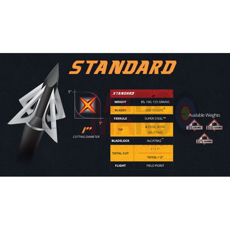 SLICK TRICK PUNTA CACCIA STANDARD - CONF. 4 PZ