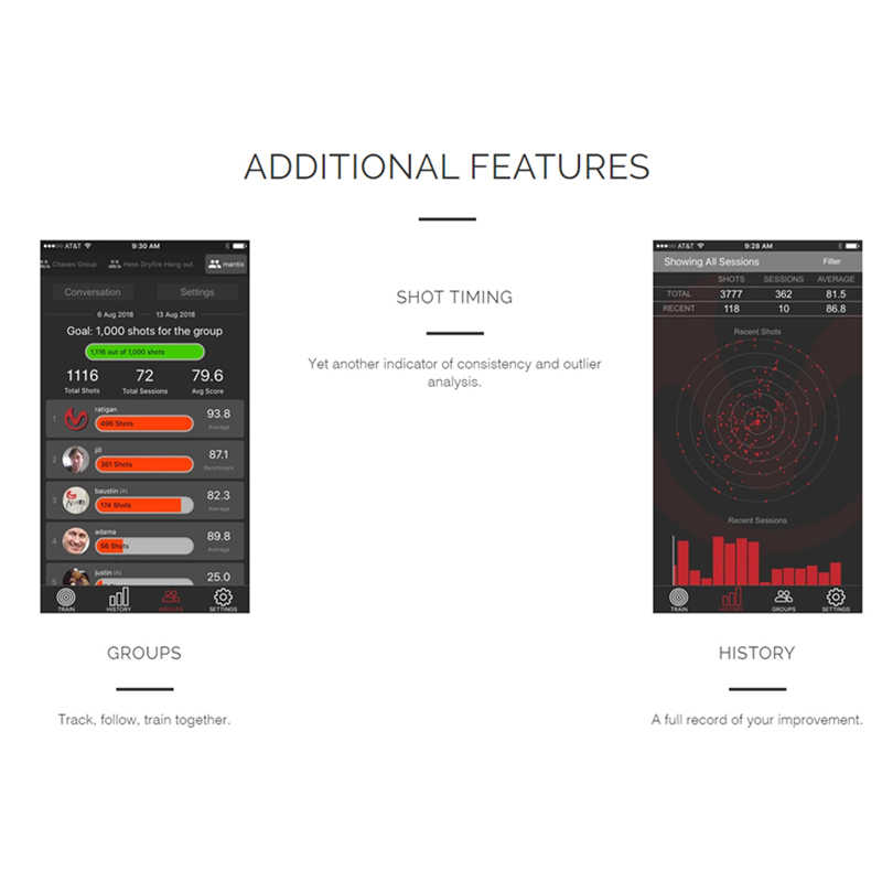 MANTIS SISTEMA ANALISI DEL TIRO X8